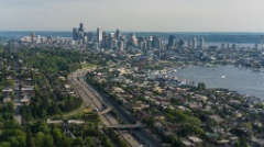 Interstate 5 LEading to Seattle Aerial Photography.jpg